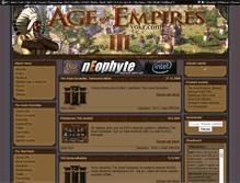 Tablet Screenshot of aoe3.vokr.com
